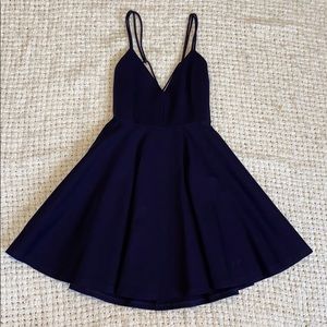 Windsor Navy Blue Skater-girl Dress